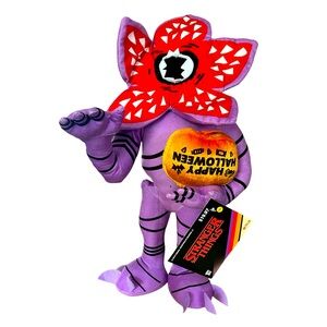 Stranger Things RARE Demogorgon Pumpkin Happy Halloween Plush Greeter Gemmy